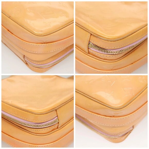 LOUIS VUITTON Monogram Vernis Wooster Bag Marshmallow Pink M91037 Auth 128754 - Picture 16 of 16